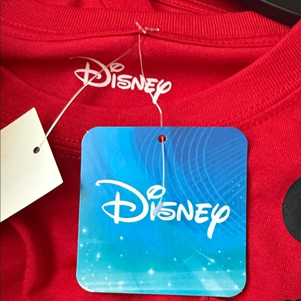Disney Mickey Mouse Red Kids T-Shirt size 14/16 - Picture 4 of 5